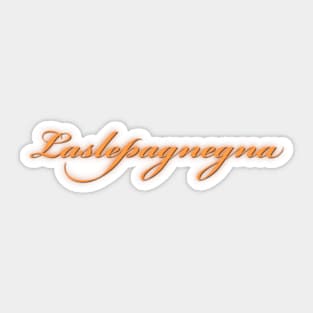 Laslepagnegna Sticker